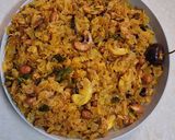 A picture of step 6 of Thin poha chevda.
