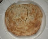 A picture of step 3 of Roti with Butter, Sweetened Condensed Milk & Sugar (Air Fryer Method).