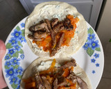 Foto del paso 7 de la receta: Tacos de verduras y milanesa de cerdo