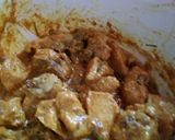 A picture of step 3 of Hyderabadi Chicken Biryani.