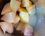 A picture of step 2 of Babugosha (Juice).