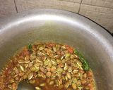 A picture of step 4 of Same Kay seeds. (Same ki phali Kay seed).