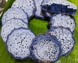 Foto langkah ke 4 dari resep Serabi Bunga Telang / Butterfly Pea Flowers.