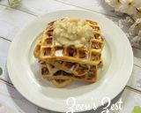 A picture of step 5 of Custard Apple Waffles.