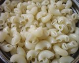 A picture of step 1 of Macaroni salad.