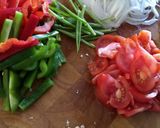 A picture of step 1 of Ropa Vieja.