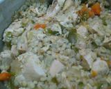 Foto del paso 4 de la receta: Cebada con pollo al natural
