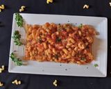 A picture of step 7 of Red Sauce Pasta.