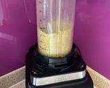 A picture of step 3 of Pistachio cake eggless.