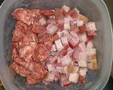 Foto del paso 2 de la receta: Guiso de lentejas con porotos negros y alubias, en olla de barro 🍲