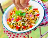 A picture of step 9 of Instant Maggi (Bhel puri).
