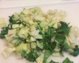 Une image de l'étape 2 de Crumble de blettes au Roquefort.