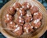 A picture of step 6 of Red Chuda Mixed Ladoos.