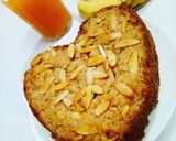 A picture of step 7 of Eggless Whole Wheat Banana Cake (without oven).