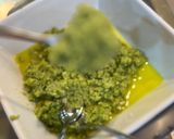 Foto del paso 3 de la receta: Blinis con pesto de brócoli y Tomates asados