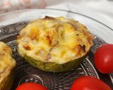 Foto del paso 6 de la receta: ✨Zapallitos rellenos con pollo, ricota y nuez ✨