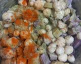 A picture of step 5 of Makhana Bhel - Healthy weightloss recipe.