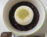 A picture of step 4 of Mochi Ice Cream with Warm Sweet Red Bean Soup.