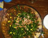 Foto del paso 10 de la receta: Ensalada de espinaca (con tocino) moon