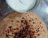 A picture of step 4 of Aloo ka paratha.
