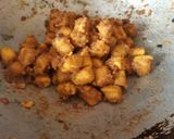 A picture of step 6 of Rajasthani dish gatte ki sabzi.