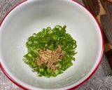 A picture of step 4 of Pork Chops with Zesty Green Onion Salsa.