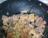 薑黃蝦仁蛋炒飯的食譜步驟4照片