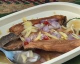 Foto langkah ke 14 dari resep Cacapan Hampalam Limau Kuit Garih Haruan.