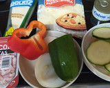Foto del paso 12 de la receta: Superpizza dos gustos, carbonara y verduras con atún. Thermomix