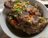 A picture of step 10 of Thai Street Food ~ Beef Bones Soup.