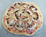 Foto del paso 2 de la receta: Pizza york - queso con champiñones naturales