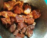 A picture of step 4 of Poke meets Congee.