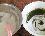 Une image de l'étape 10 de La recette du gâteau au chocolat matcha.