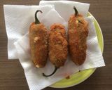 Foto del paso 21 de la receta Ajíes Jalapeños rellenos fritos