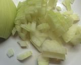Foto del paso 3 de la receta: Albóndigas de cerdo a la panceta con papas crocantes