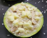 Foto del paso 4 de la receta: ✨Zapallitos rellenos con pollo, ricota y nuez ✨