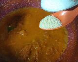 Gambar langkah 2 resipi Kulit Lembu Masak sambal Kuning Pedas.