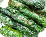 Hình bước làm 4 của món Bò Cuốn Lá Lốt