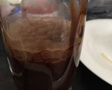 A picture of step 1 of Black cow floats.