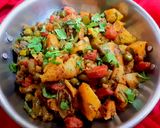 A picture of step 6 of Mix vegetables sabzi.