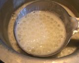 A picture of step 2 of Sabudana Kheer.