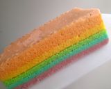 Foto langkah ke 6 dari resep Rainbow Steam Cake.
