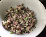 Hình bước làm 1 của món Canh khổ qua nhồi thịt