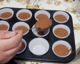 Kakaós muffin vaníliás pudinggal recept fázis 1 fotója
