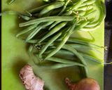 A picture of step 1 of French Beans Sabzi.