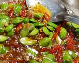 Foto langkah ke 6 dari resep Ikan Asin Pete Bumbu Iris.