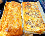 Foto del paso 6 de la receta: Hojaldres de chorizo y queso y de jamón york, queso y aceitunas
