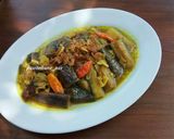 Foto langkah ke 4 dari resep Tuung Timbung Bumbu Bali (Terong Bumbu Bali).