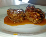 Foto del paso 12 de la receta: Andares de cerdo relleno de setas y langostinos