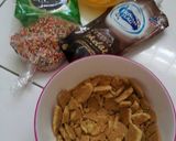 Foto langkah ke 1 dari resep bola-bola coklat simple enak.
